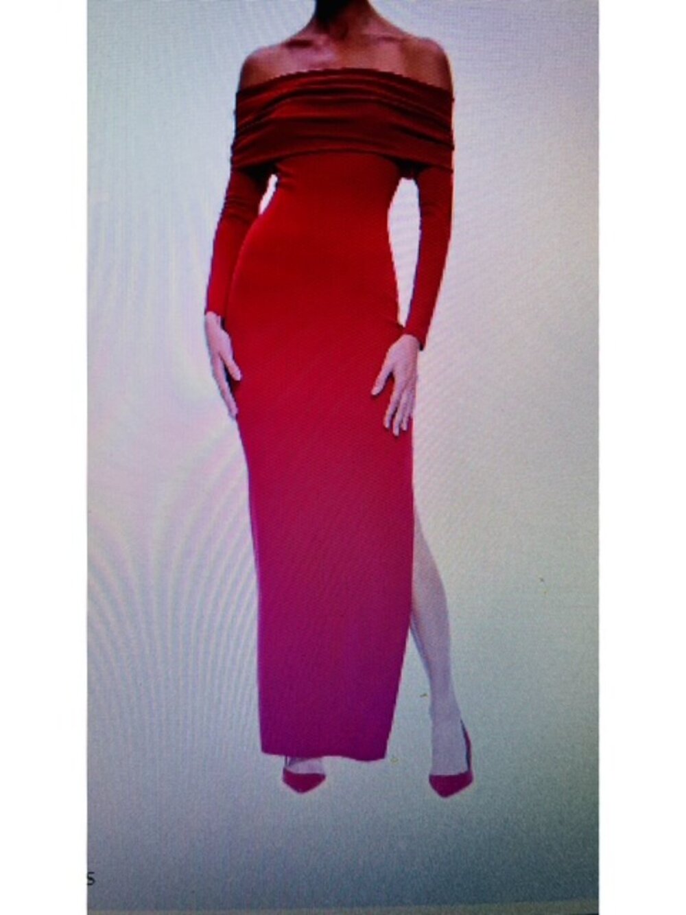 ALICE+;Olivia  - Red maxi - off shoulder!